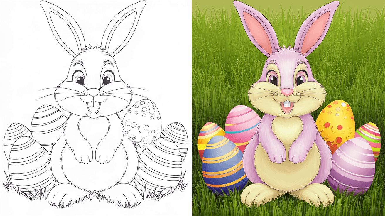 30+ Easter Coloring Pages (Free Printable Pdfs) inside Easter Bunny Printables Free