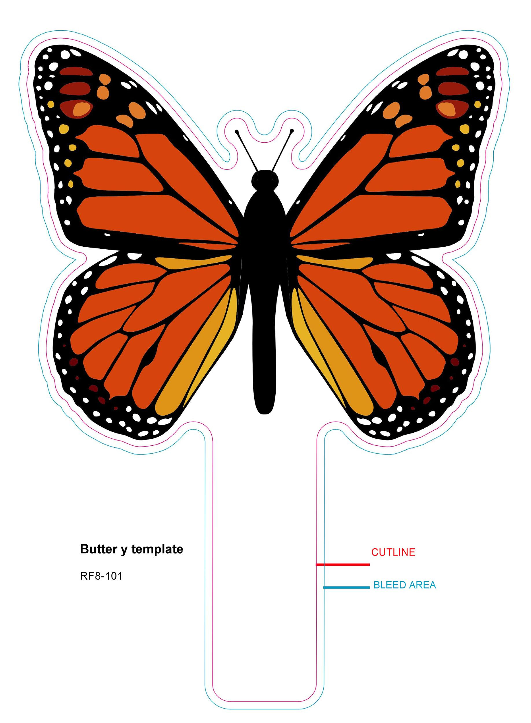 50 Printable &amp;amp; Cut Out Butterfly Templates 🦋 ᐅ Templatelab throughout Free Printable Butterfly Pictures