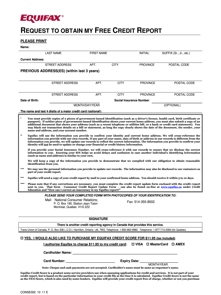 Blank Credit Report Template: Fill Out &amp; Sign Online | Dochub inside Free Printable Credit Report