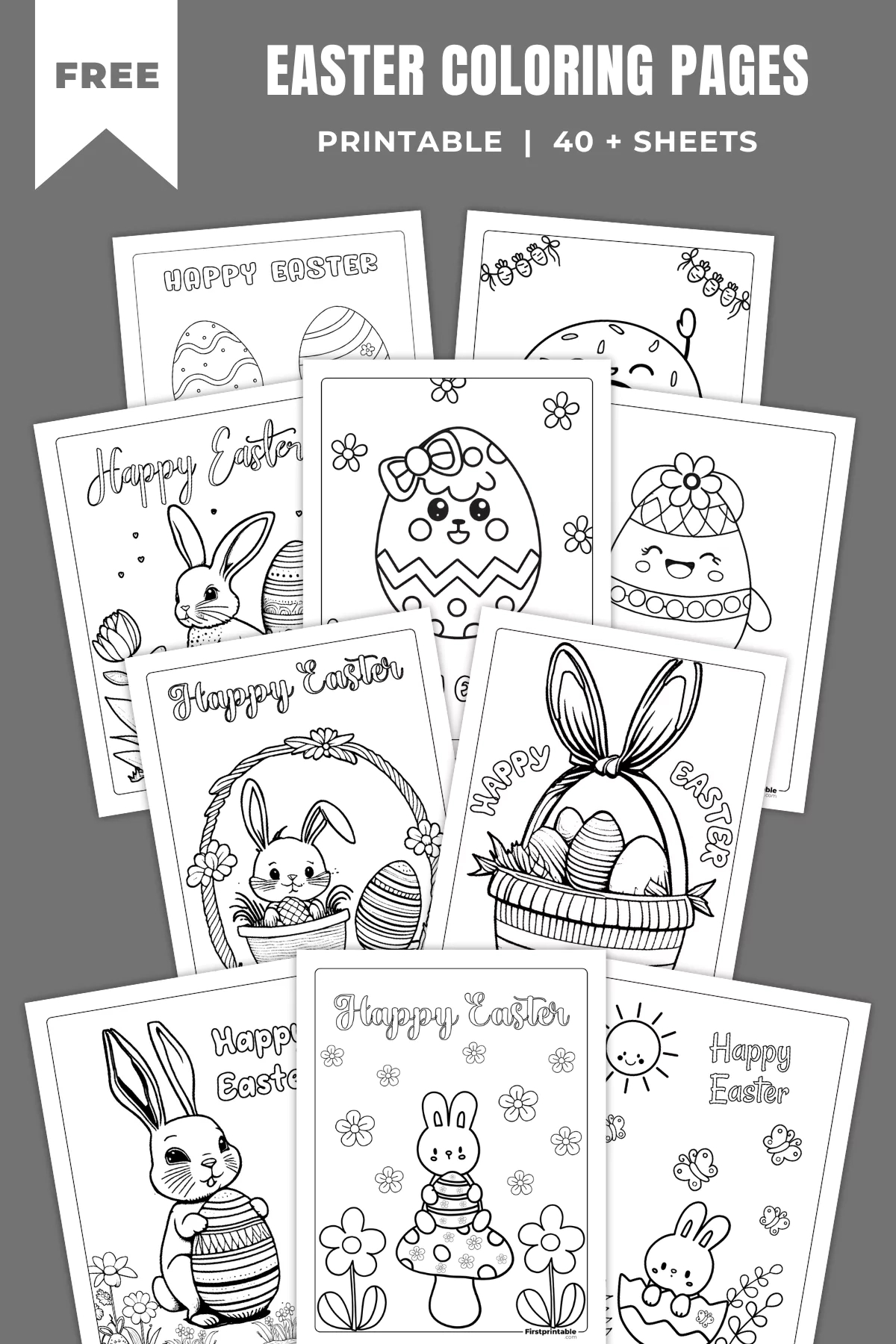 Easter Coloring Pages | 100+ Free Pdf Printables in Easter Free Printables