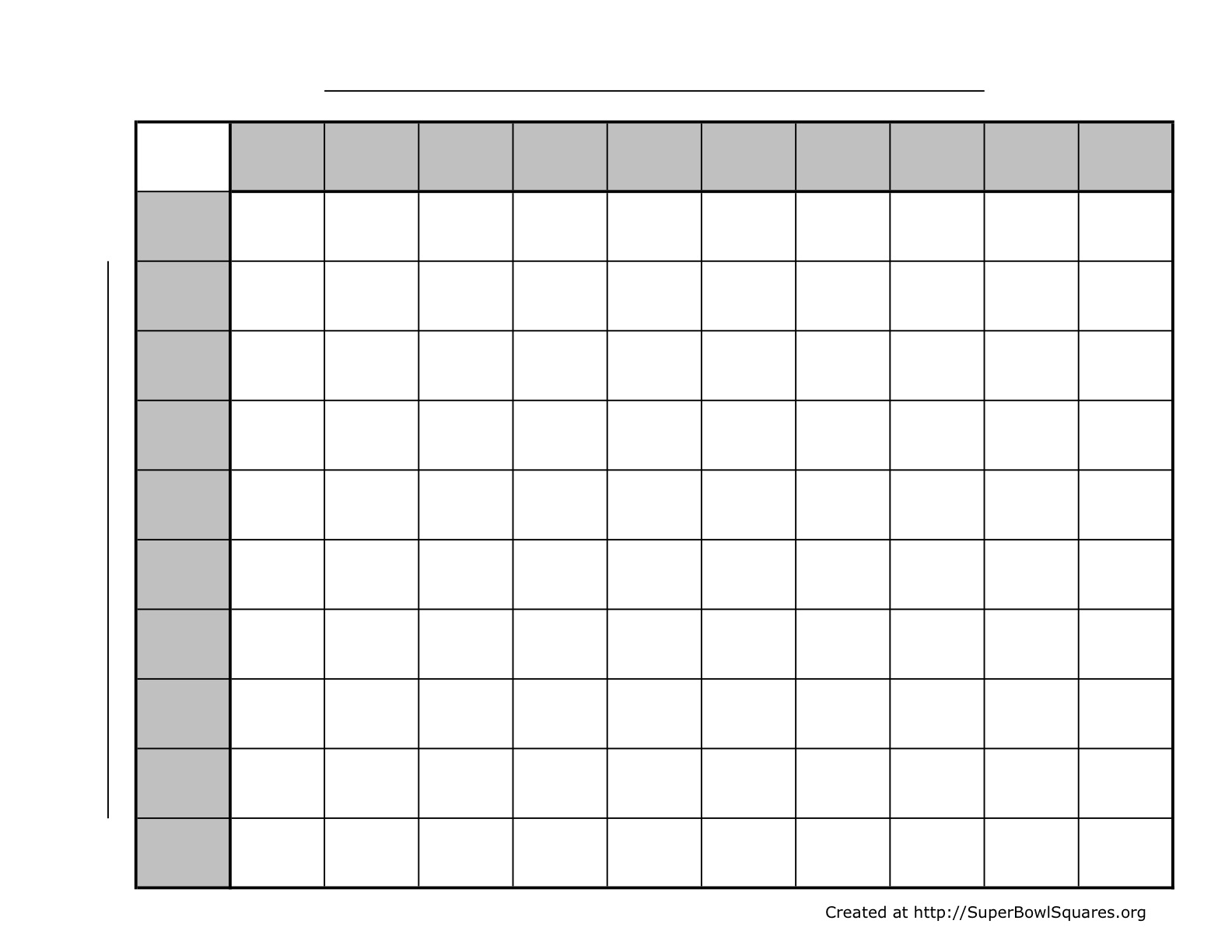 Football Squares | Super Bowl Squares | Play Football Squares Online in Free Printable Football Pool Sheets