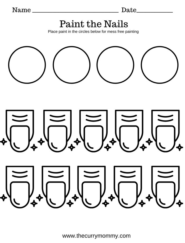 Free Printable Worksheets For Kids - The Curry Mommy with Free Printable Activities
