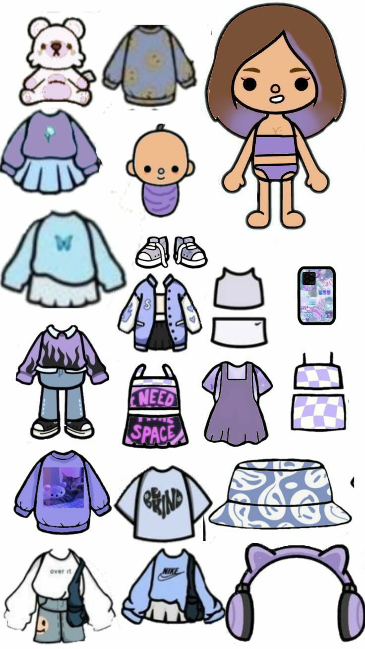 Pin Page regarding Toca Boca Paper Doll Printable Free