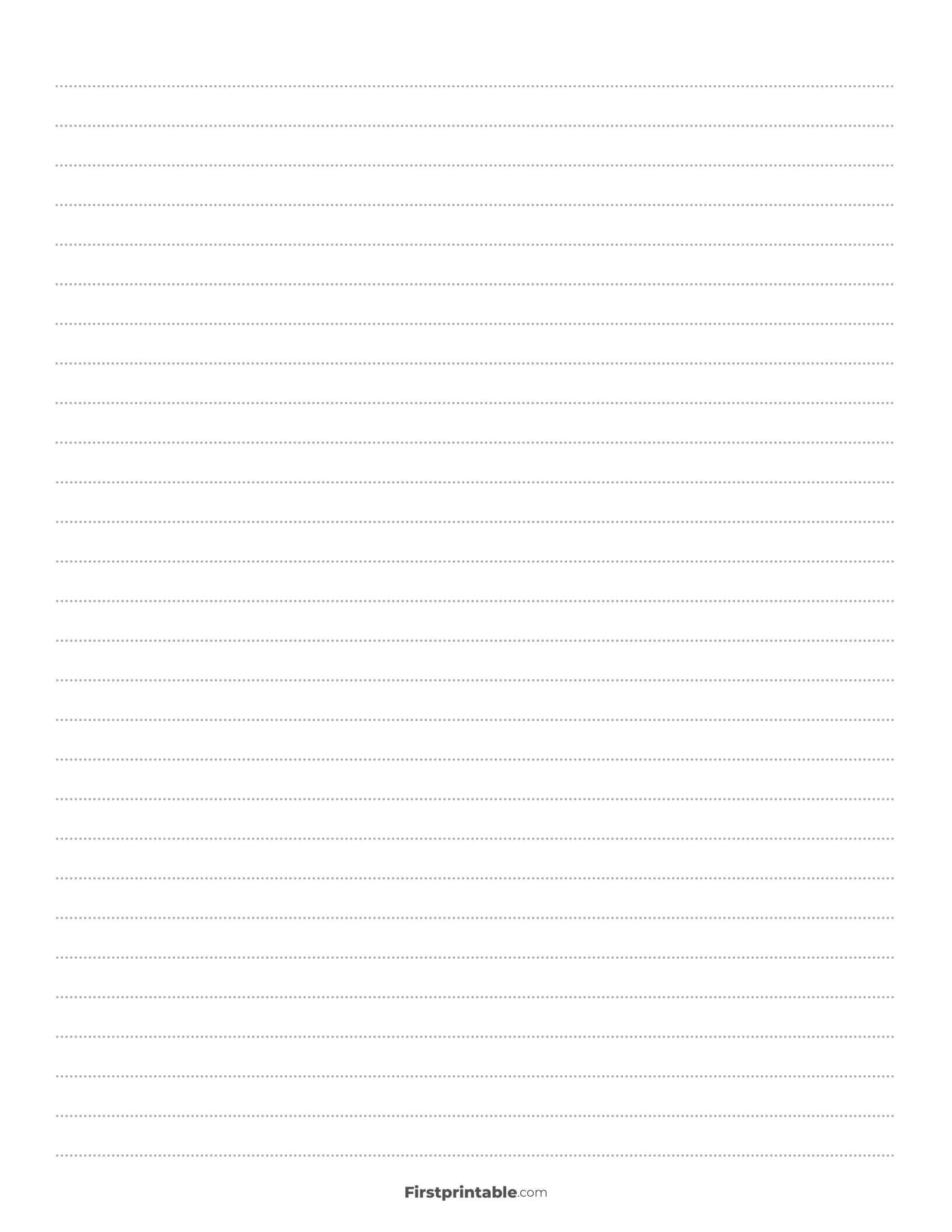 Printable Lined Paper | 30+ Free Templates within Ruled Paper Printable Free