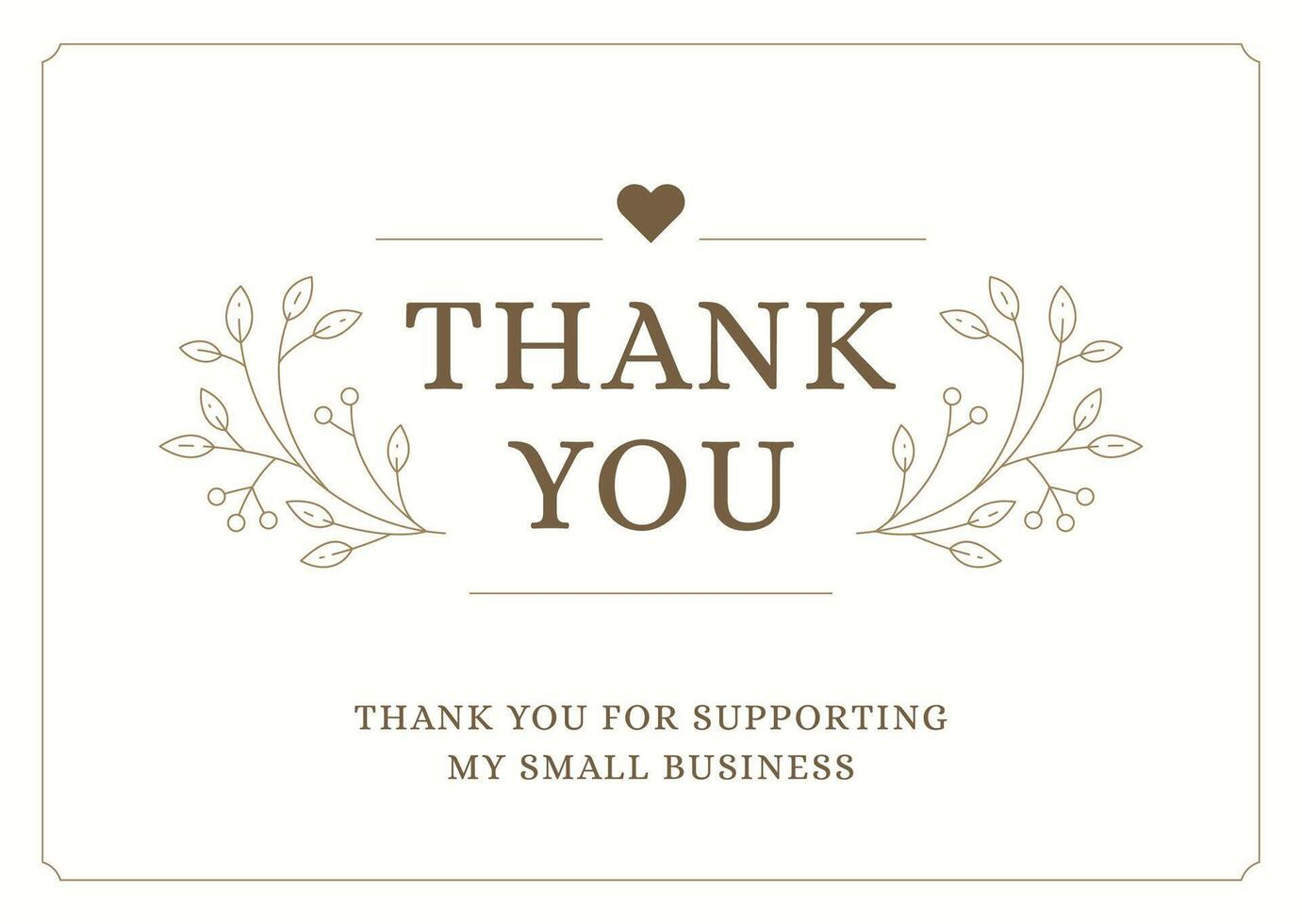 Thank You Business Vector Art, Icons, And Graphics For Free Download in Thank You For Supporting My Small Business Cards Printable Free